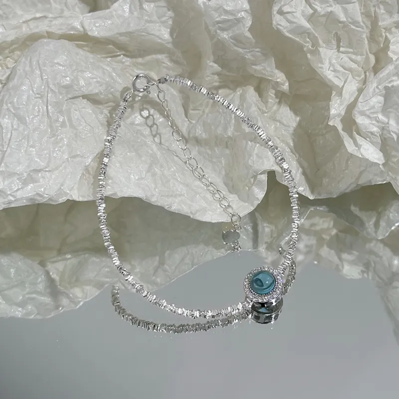 CLARKIA FLOWER 925 Sterling Silver Bracelets Women's-1