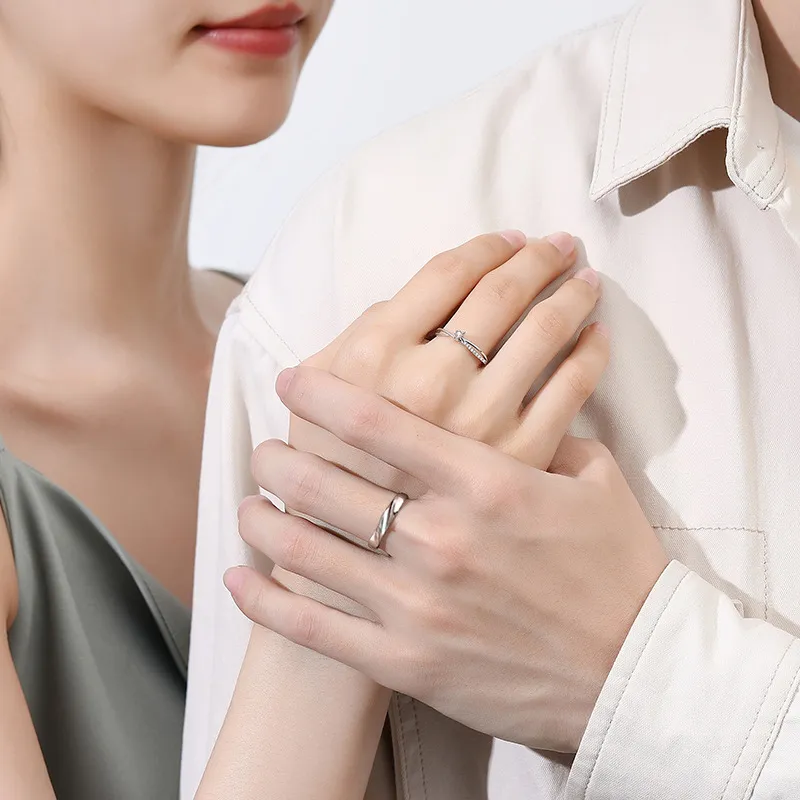 CLARKIA FLOWER 925 Sterling Silver Rings Unisex-5