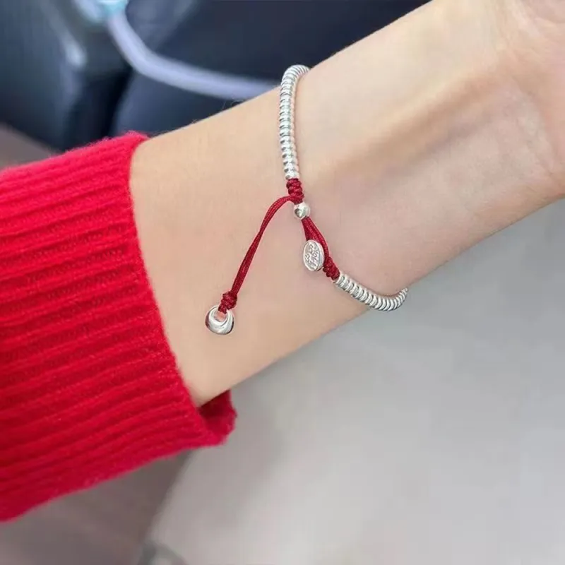 CLARKIA FLOWER 925 Sterling Silver Bracelets Unisex-7