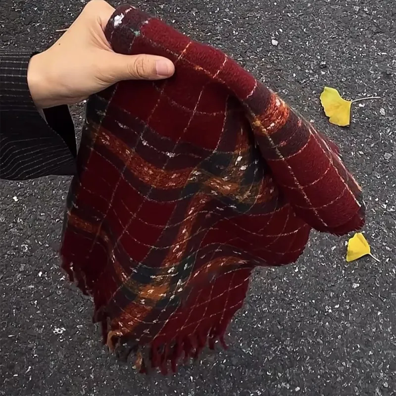 CLARKIA FLOWER Knit Scarves Women's-1
