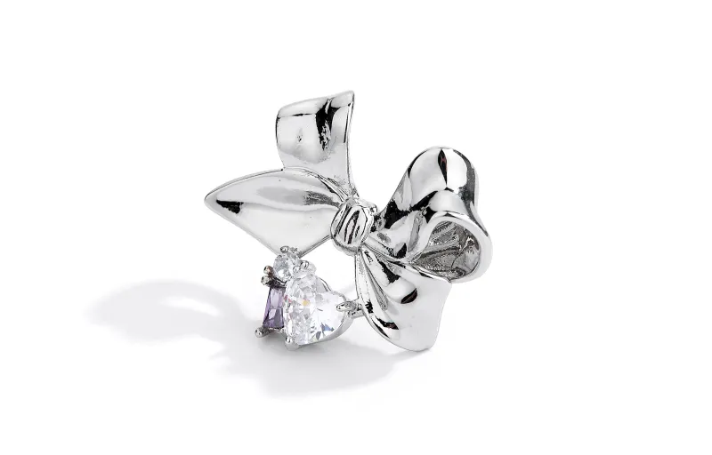 CLARKIA FLOWER Copper Stud Earrings Women's-5