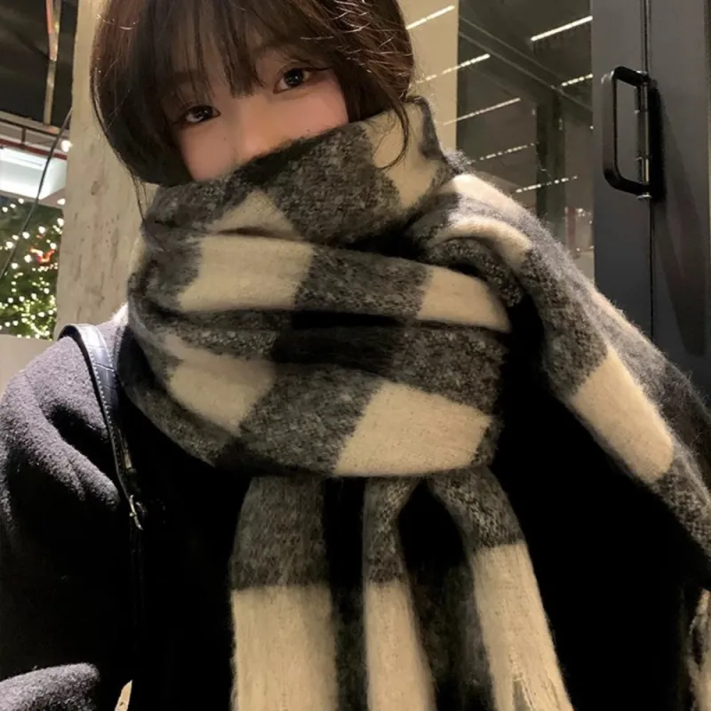 CLARKIA FLOWER Knit Scarves Women's-2