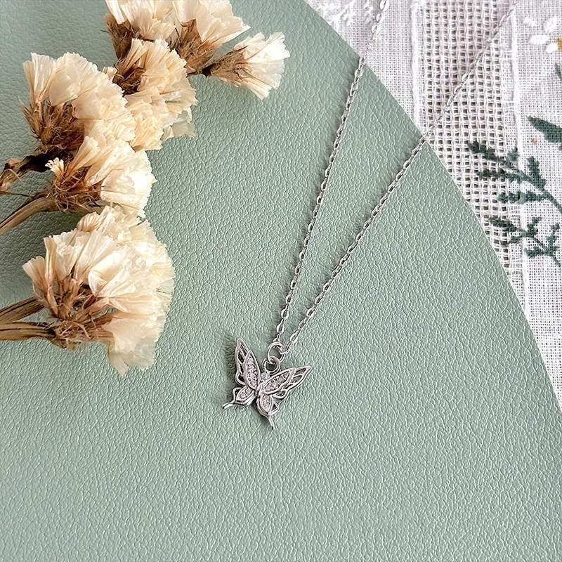CLARKIA FLOWER S999 Fine Silver Necklaces Women's-5