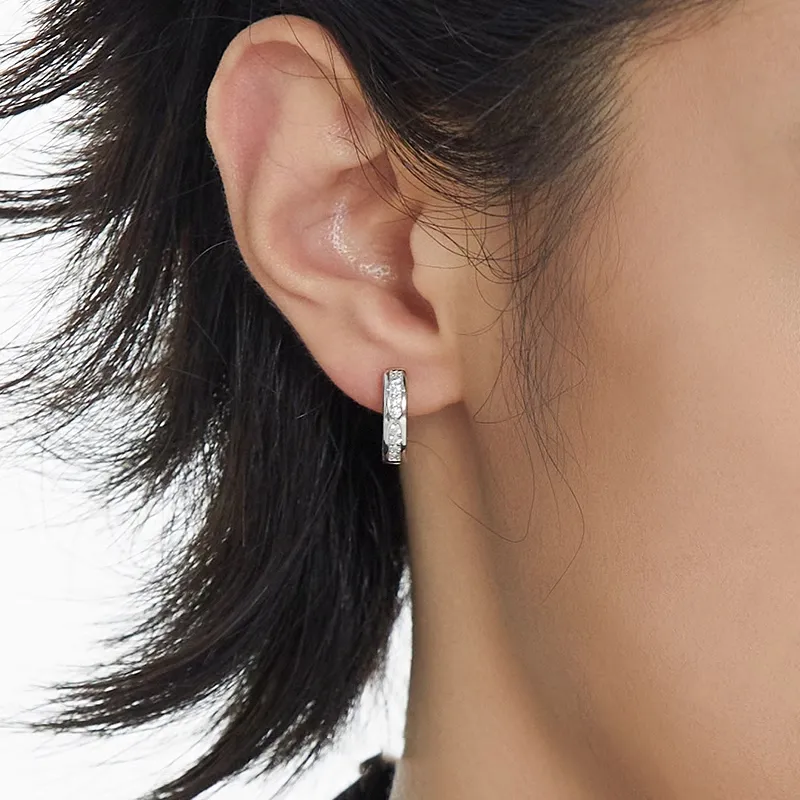 CLARKIA FLOWER 925 Sterling Silver Earrings Unisex-2
