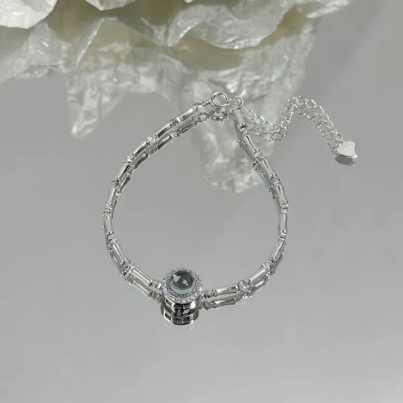 CLARKIA FLOWER 925 Sterling Silver Bracelets Women's-10