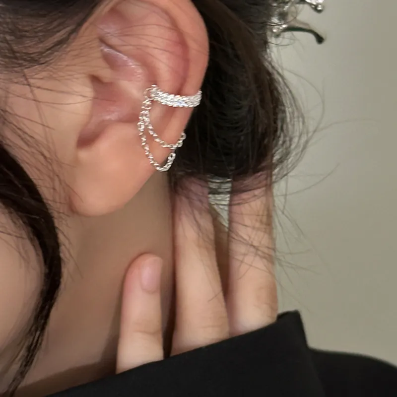 CLARKIA FLOWER S925 Silver Earrings Women's-1