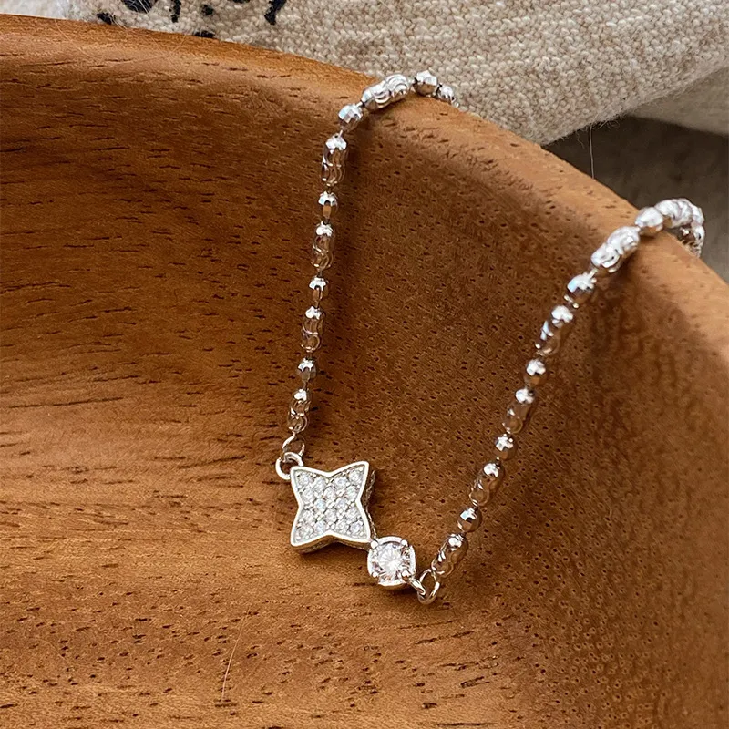 CLARKIA FLOWER 925 Sterling Silver Bracelets Women's-3