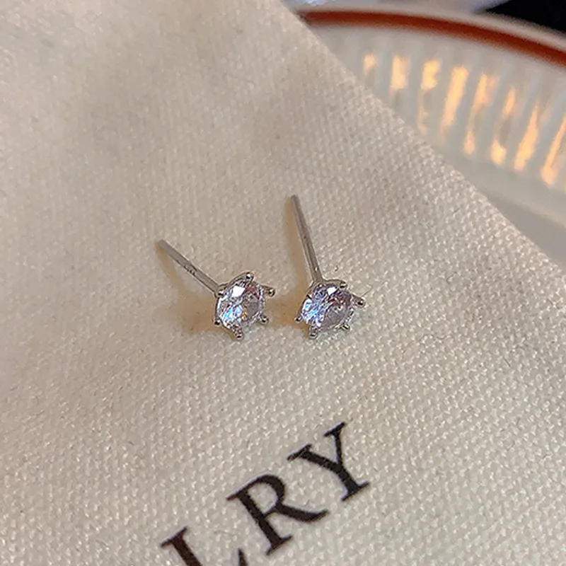 CLARKIA FLOWER Alloy Stud Earrings Unisex-3