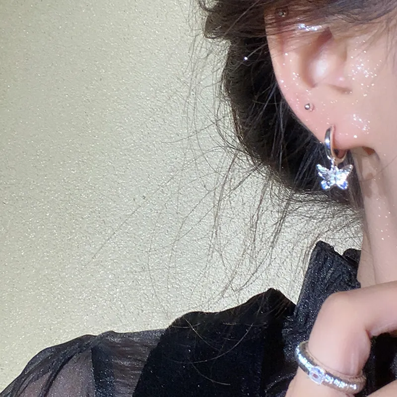 CLARKIA FLOWER Alloy Earrings Women's-3