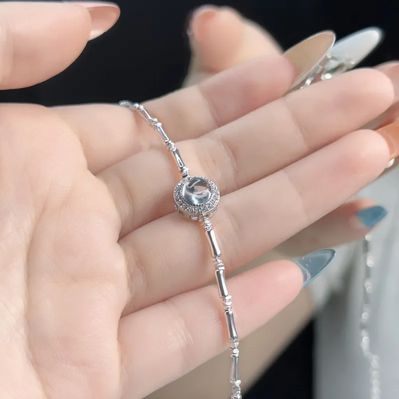 CLARKIA FLOWER 925 Sterling Silver Bracelets Women's-11