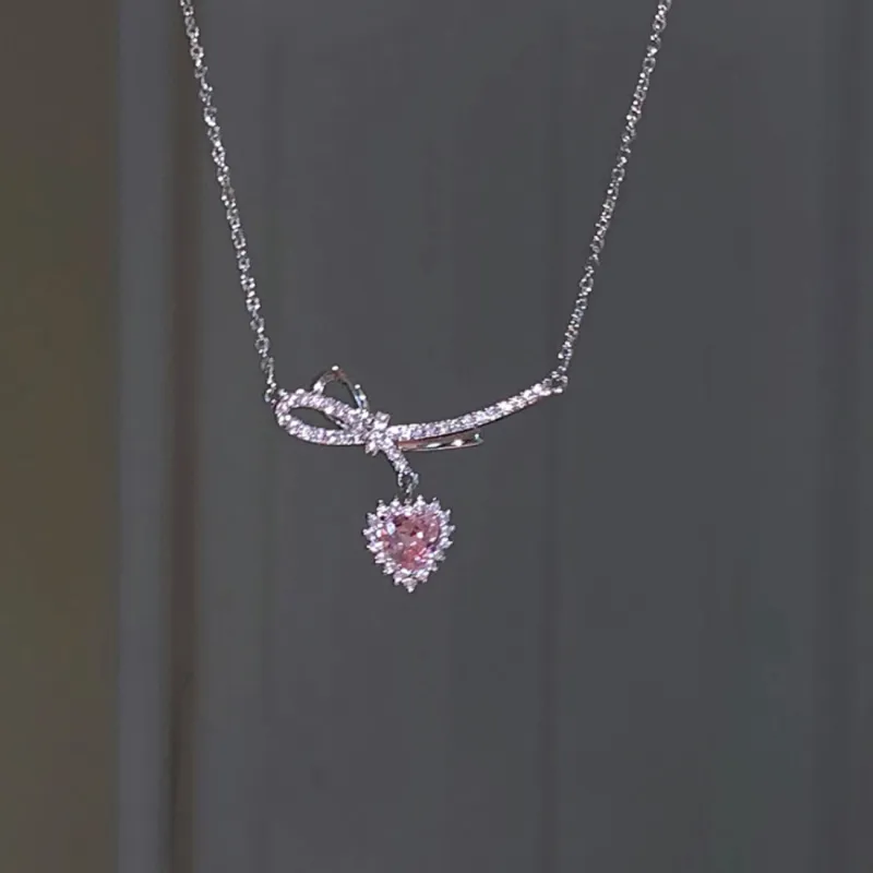 CLARKIA FLOWER Copper Necklaces Women's-1