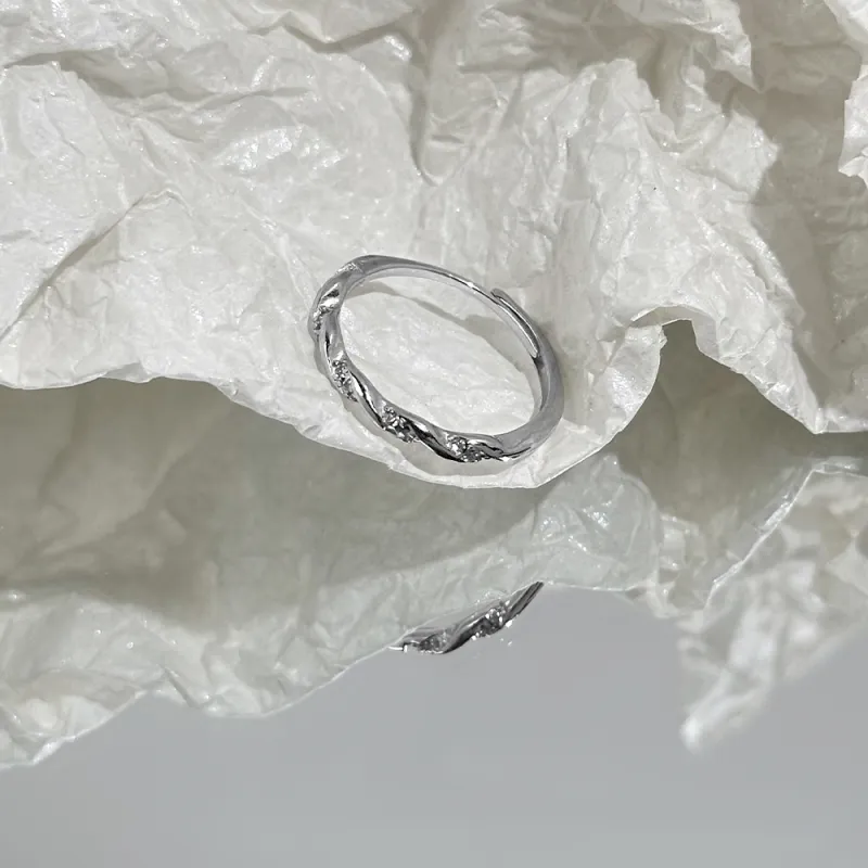 CLARKIA FLOWER S999 Fine Silver Rings Women's-1