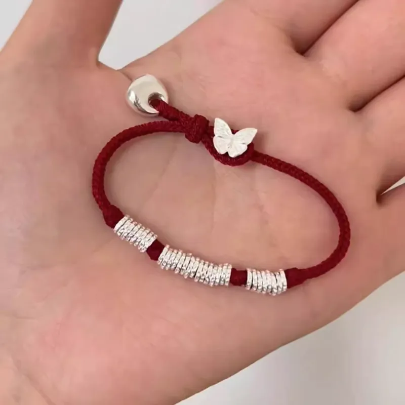 CLARKIA FLOWER S999 Fine Silver Bracelets Unisex-5