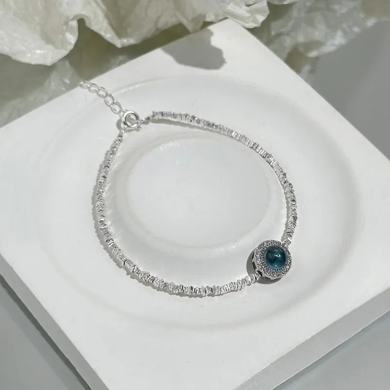 CLARKIA FLOWER 925 Sterling Silver Bracelets Women's-3