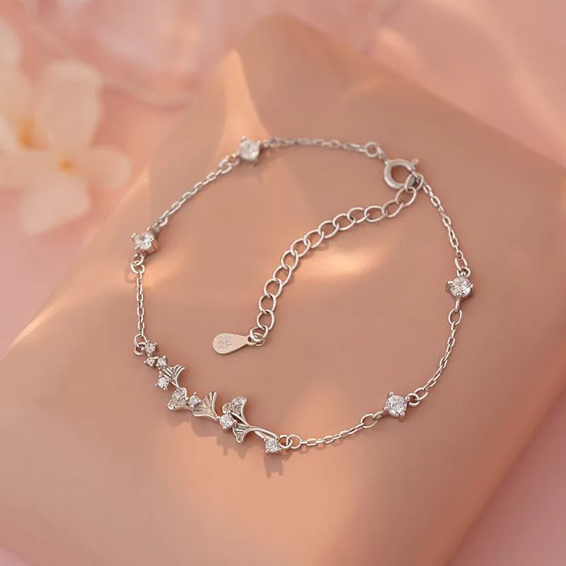 CLARKIA FLOWER 999 Fine Silver Bracelets Women's-5