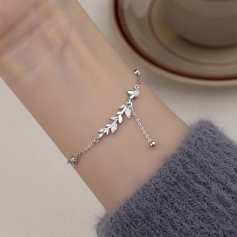 CLARKIA FLOWER S999 Fine Silver Bracelets Women's-1
