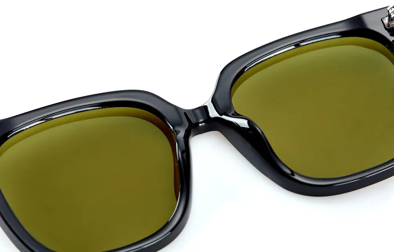 CLARKIA FLOWER TR/Memory Plastic Square Sunglasses Women's-2