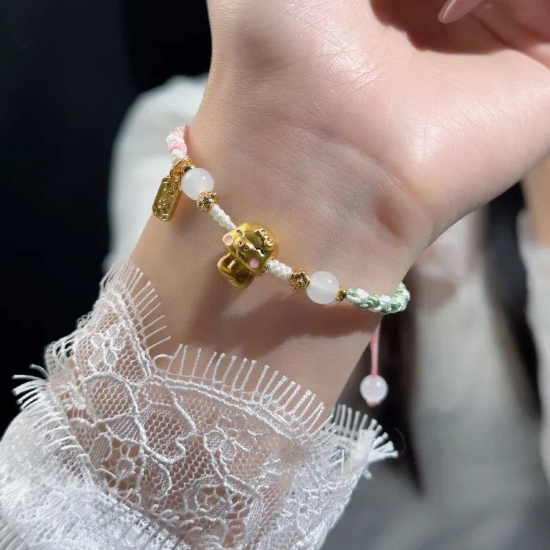 CLARKIA FLOWER Copper Bracelets Unisex-23