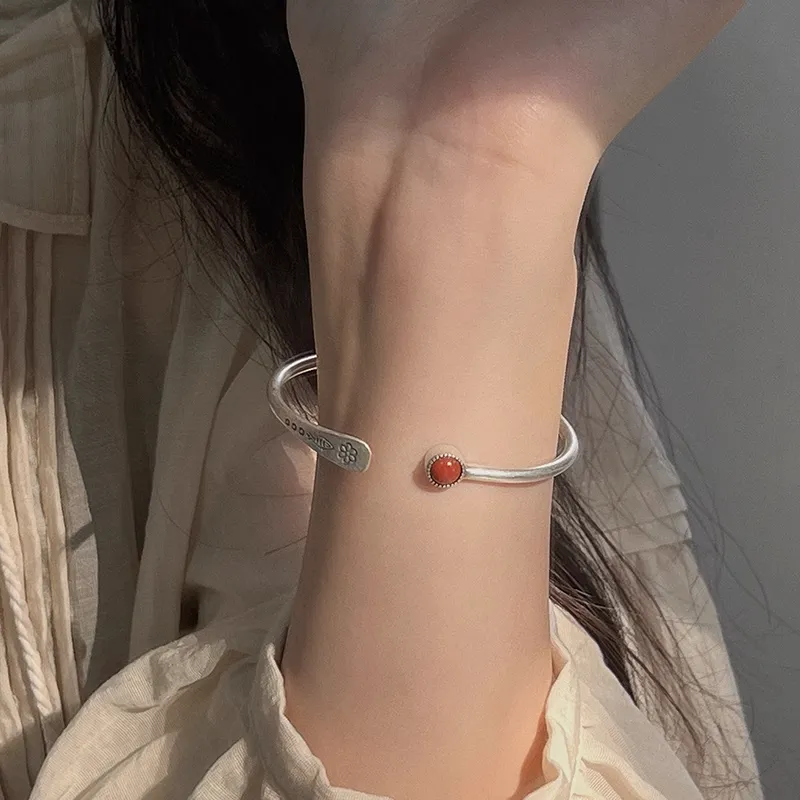 CLARKIA FLOWER 990 Silver Bangles Women's-3