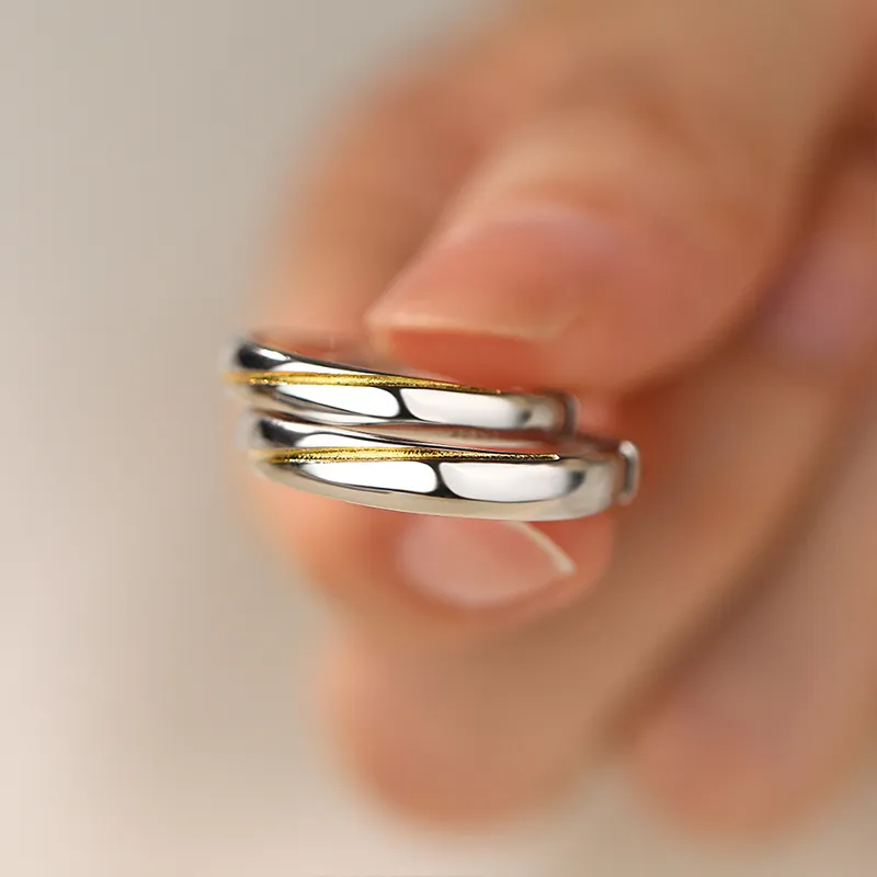 CLARKIA FLOWER S925 Silver Rings Unisex-3