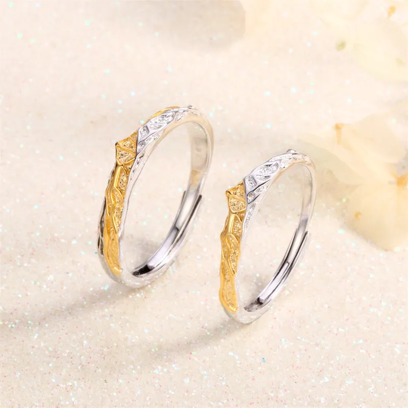 CLARKIA FLOWER 999 Fine Silver Rings Unisex-14