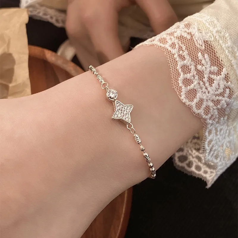 CLARKIA FLOWER 925 Sterling Silver Bracelets Women's-2