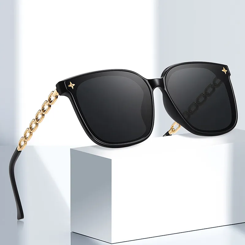 CLARKIA FLOWER Metal PC Square Sunglasses Unisex-5