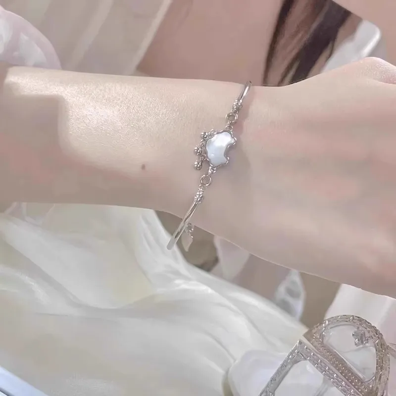 CLARKIA FLOWER 925 Sterling Silver Bracelets Women's-2