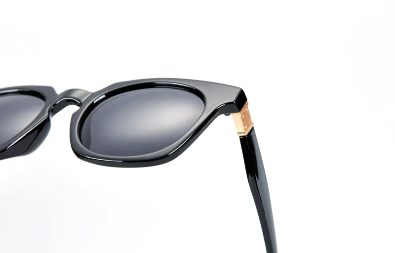 CLARKIA FLOWER Alloy Round Sunglasses Unisex-5