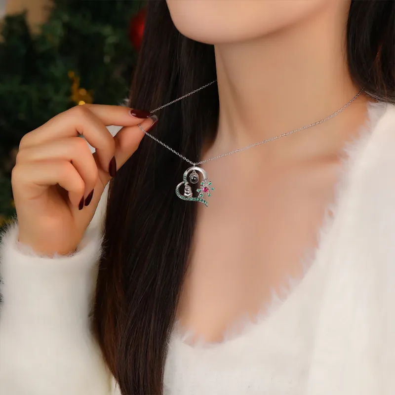 CLARKIA FLOWER Copper Necklaces Women's-3