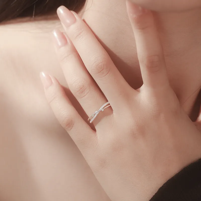CLARKIA FLOWER S999 Fine Silver Rings Women's-3