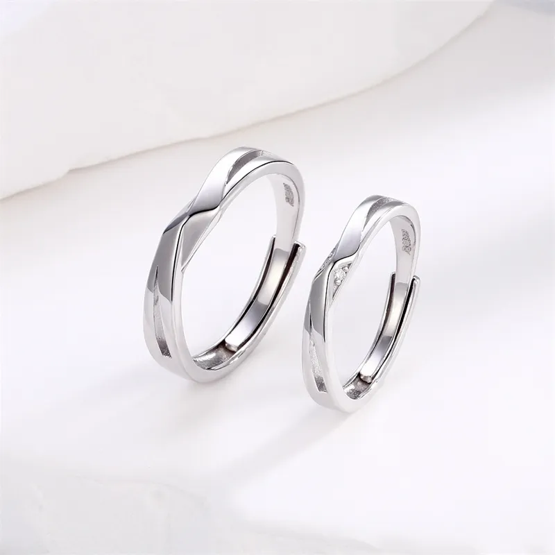 CLARKIA FLOWER S999 Fine Silver Rings Unisex-4