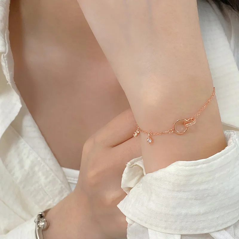 CLARKIA FLOWER S925 Silver Bracelets Women's-2