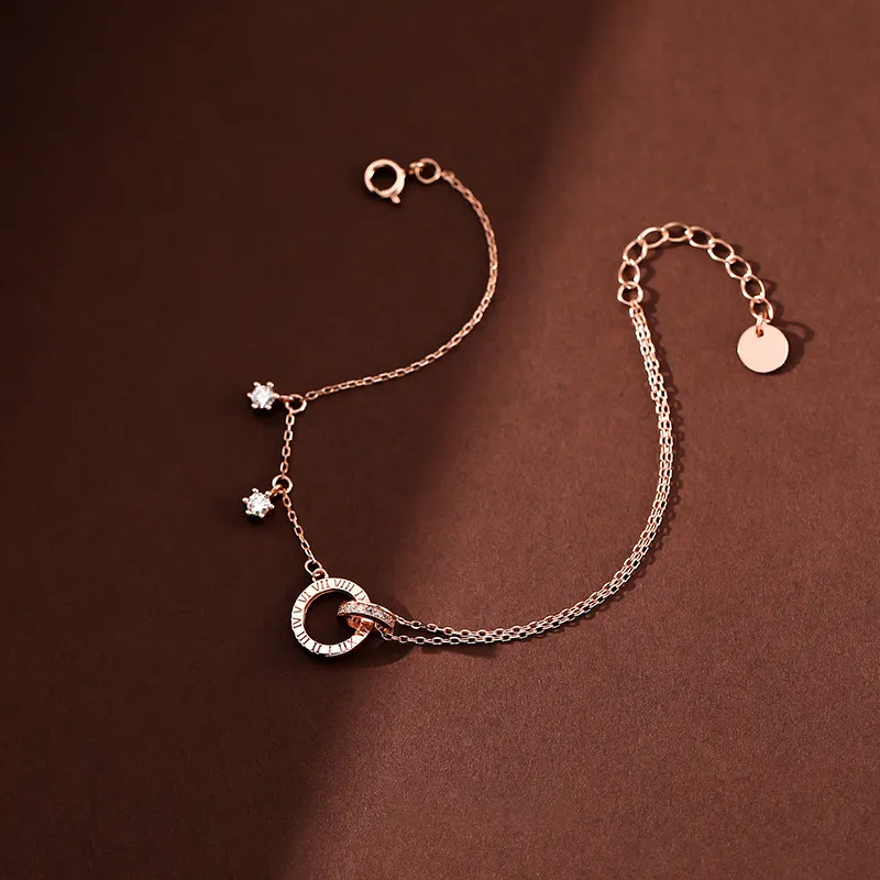 CLARKIA FLOWER S925 Silver Bracelets Women's-1