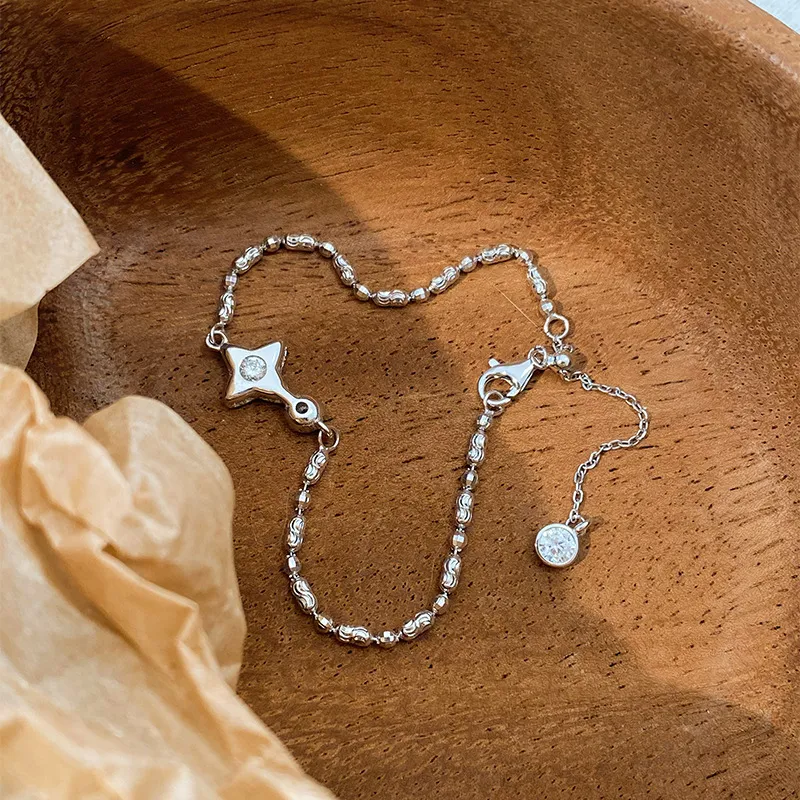 CLARKIA FLOWER 925 Sterling Silver Bracelets Women's-4
