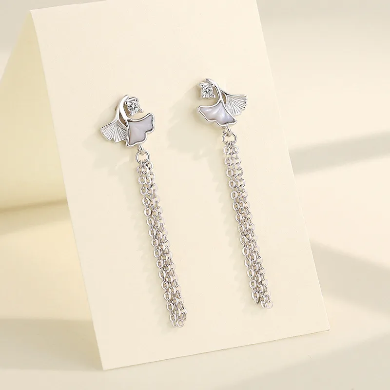 CLARKIA FLOWER S999 Fine Silver Earrings Women's-1