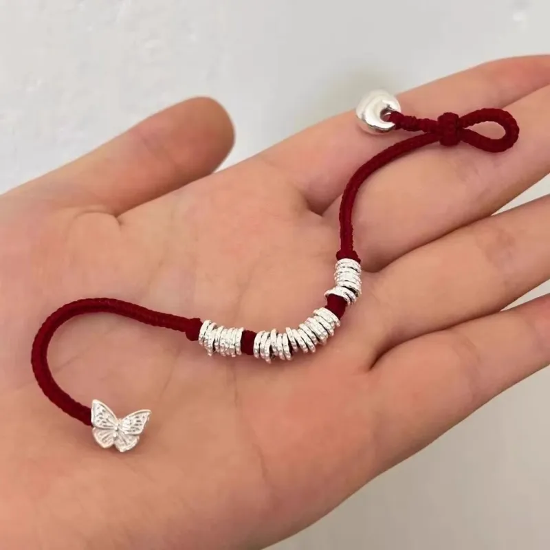 CLARKIA FLOWER S999 Fine Silver Bracelets Unisex-6