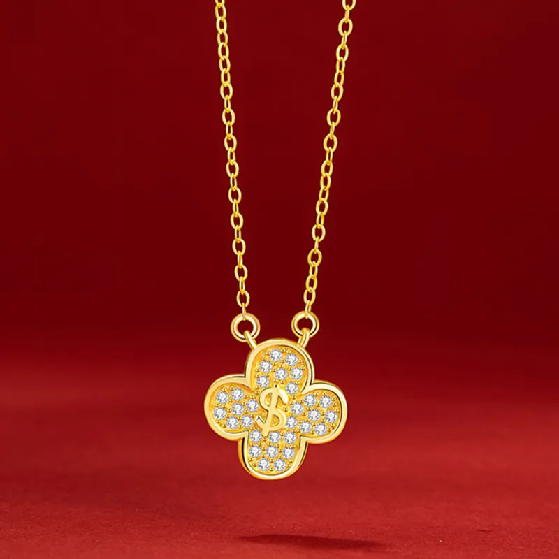 CLARKIA FLOWER 925 Sterling Silver Necklaces Women's-7