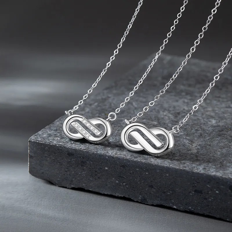CLARKIA FLOWER 925 Sterling Silver Necklaces Unisex-6