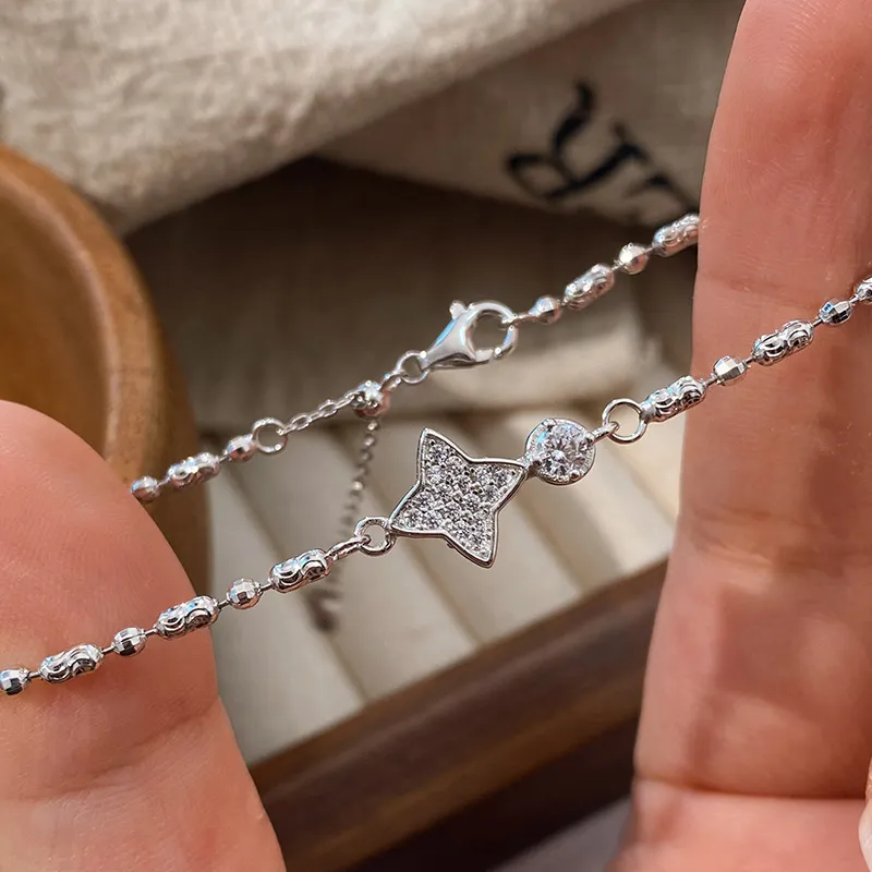 CLARKIA FLOWER 925 Sterling Silver Bracelets Women's-1
