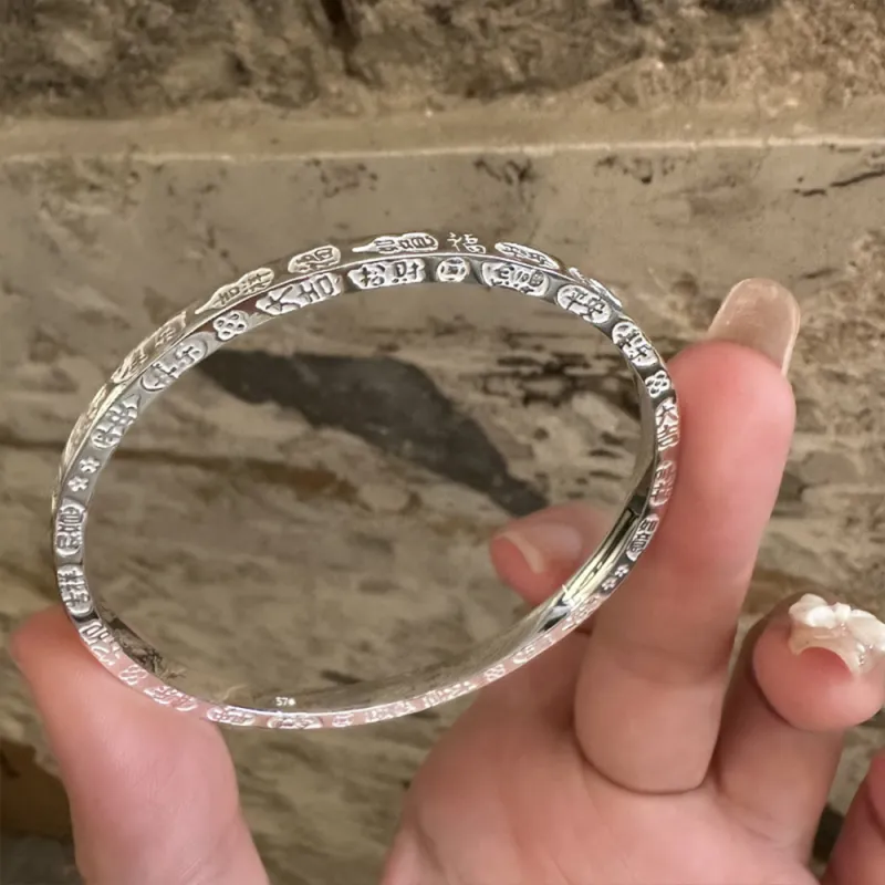 CLARKIA FLOWER Pure Silver Sterling Silver Bracelets Women's-6