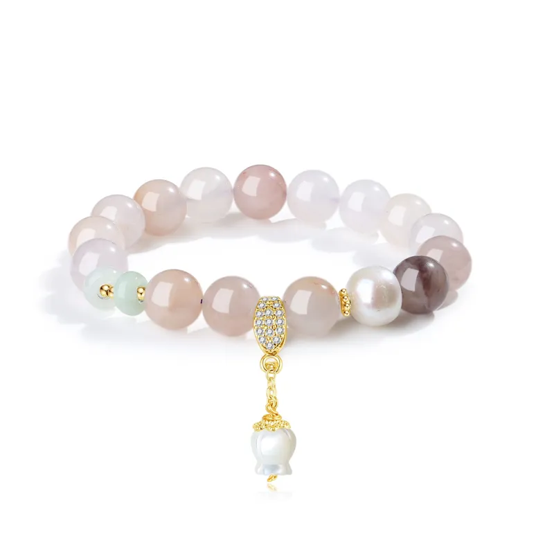 CLARKIA FLOWER Chalcedony Bracelets Women's-2