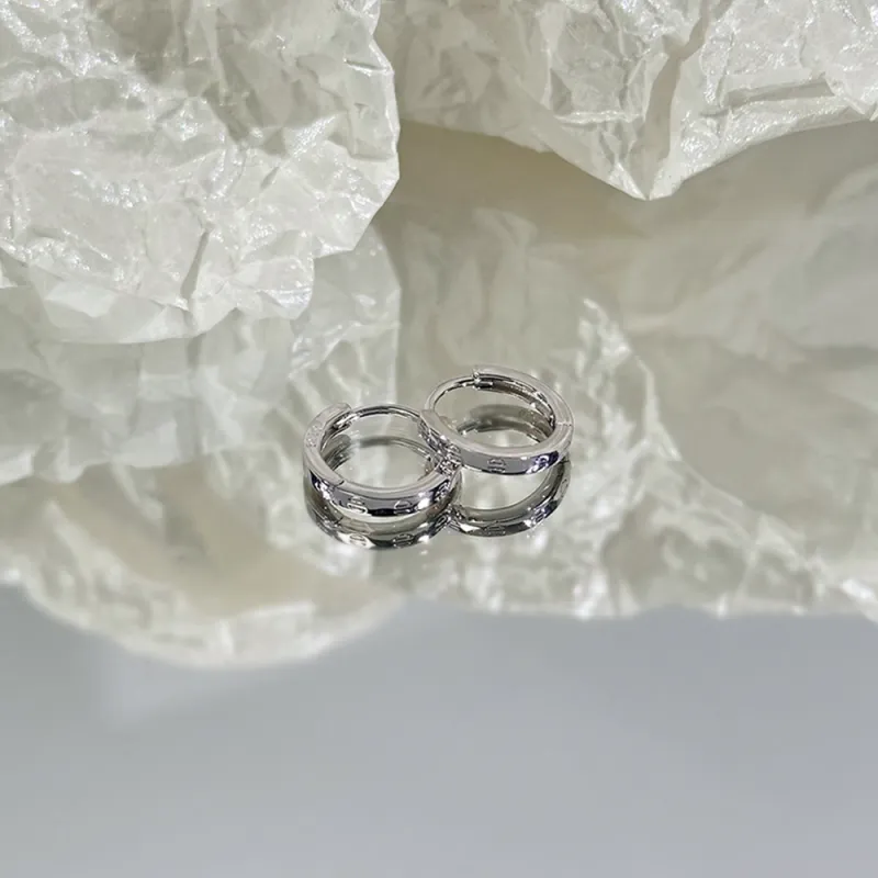 CLARKIA FLOWER 999 Fine Silver Earrings Unisex-4