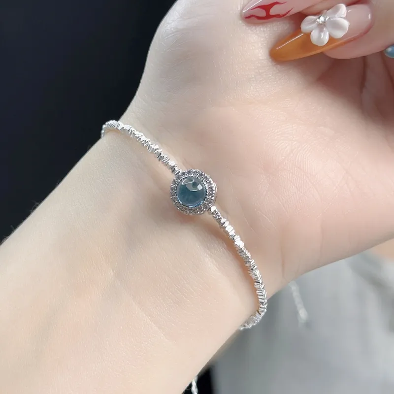 CLARKIA FLOWER 925 Sterling Silver Bracelets Women's-7