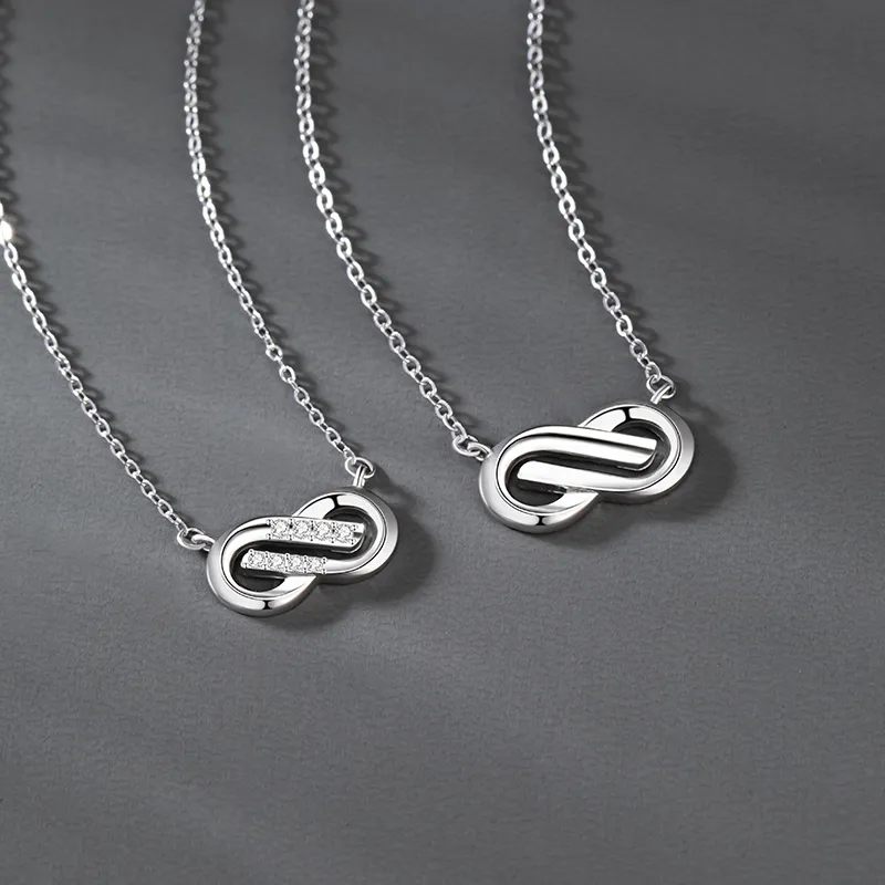CLARKIA FLOWER 925 Sterling Silver Necklaces Unisex-8