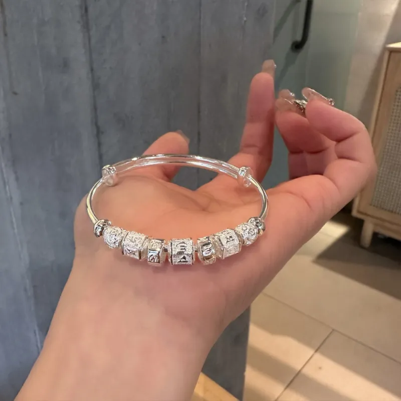 CLARKIA FLOWER Pure Silver Sterling Silver Bracelets Women's-4
