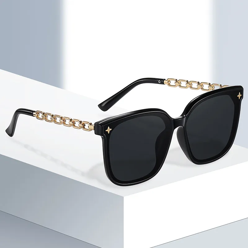 CLARKIA FLOWER Metal PC Square Sunglasses Unisex-4