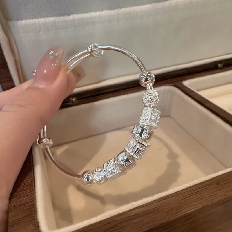 CLARKIA FLOWER Pure Silver Sterling Silver Bracelets Women's-5