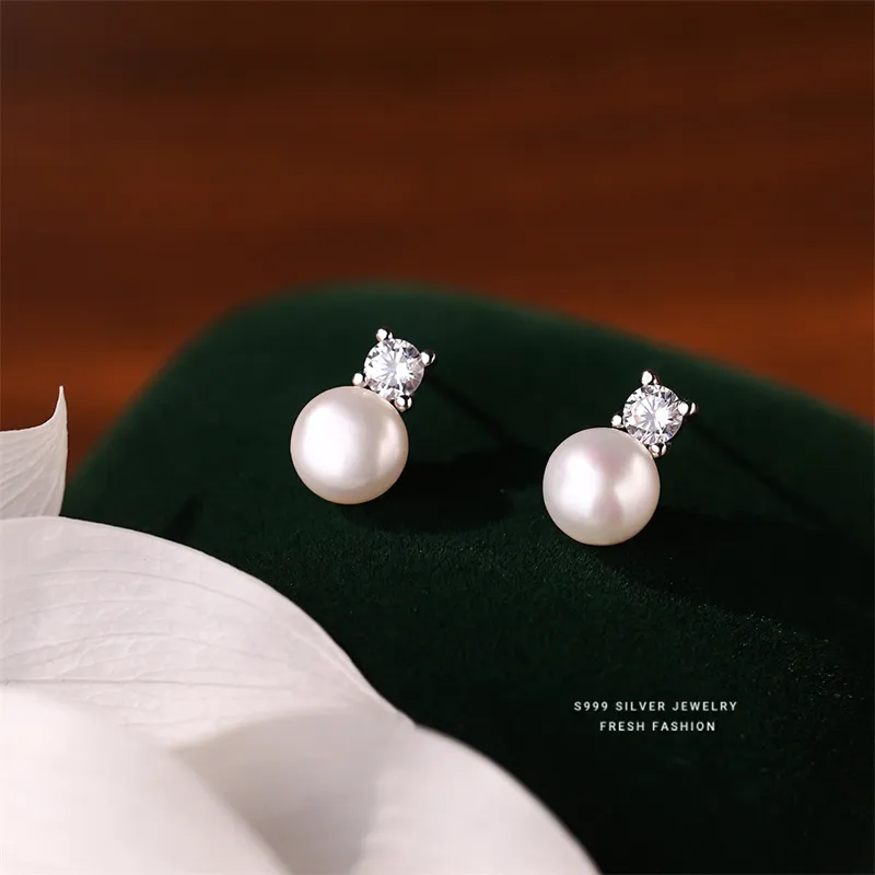 CLARKIA FLOWER S999 Fine Silver Earrings Women's-1