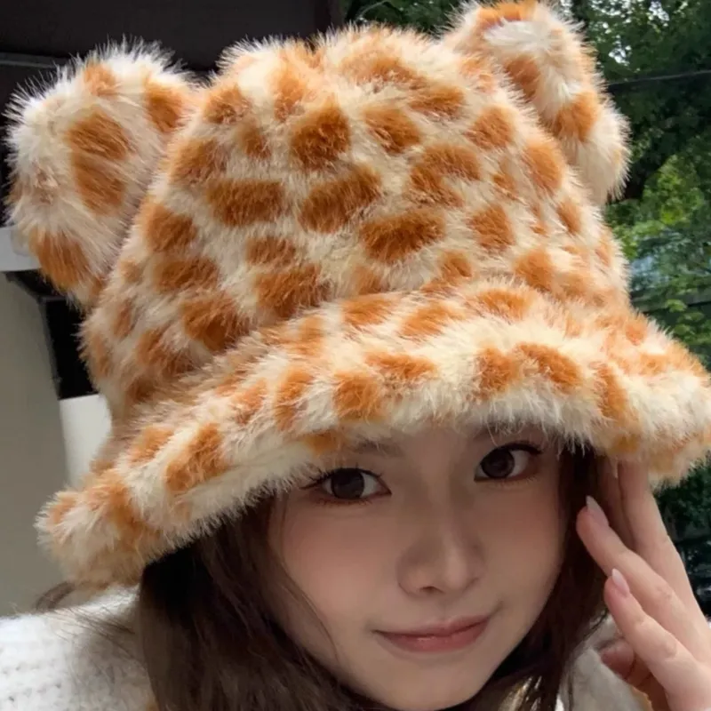 CLARKIA FLOWER Polyester Beanies Women's-2